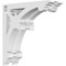 Ekena Millwork Sellek Architectural Grade PVC Corbel, 1 7/8"W X 6"D X 6"H CORP01X06X06SK - alternate 1